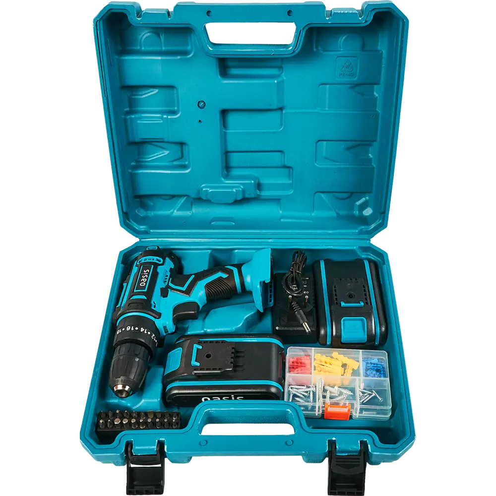 Аккумуляторный шуруповёрт Oasis ASU-24S с двумя батареями 86578030 STLM-0840183 - Вид №5