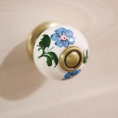 Письменный стол с ящиком и дверцей беленый дуб Flower CILEK FLOWER 00-3832430 Бежевый Santreyd - Вид №2