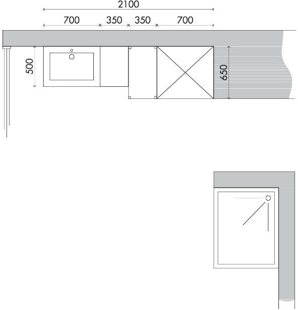 Archeda Постирочный шкаф из нпл с распашными дверцами Laundry sun-id-1399174 - Вид №4
