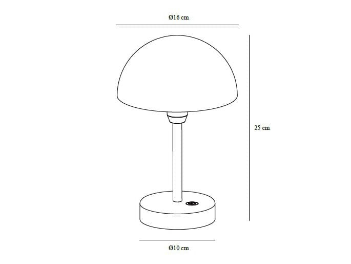 Металлическая светодиодная наружная настольная лампа Nordlux Ellen ARCH-00063683 - Вид №14