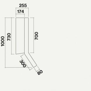 Falmec Настенная вытяжка из нержавеющей стали со встроенной подсветкой Fasteel sun-id-1433720 - Вид №3