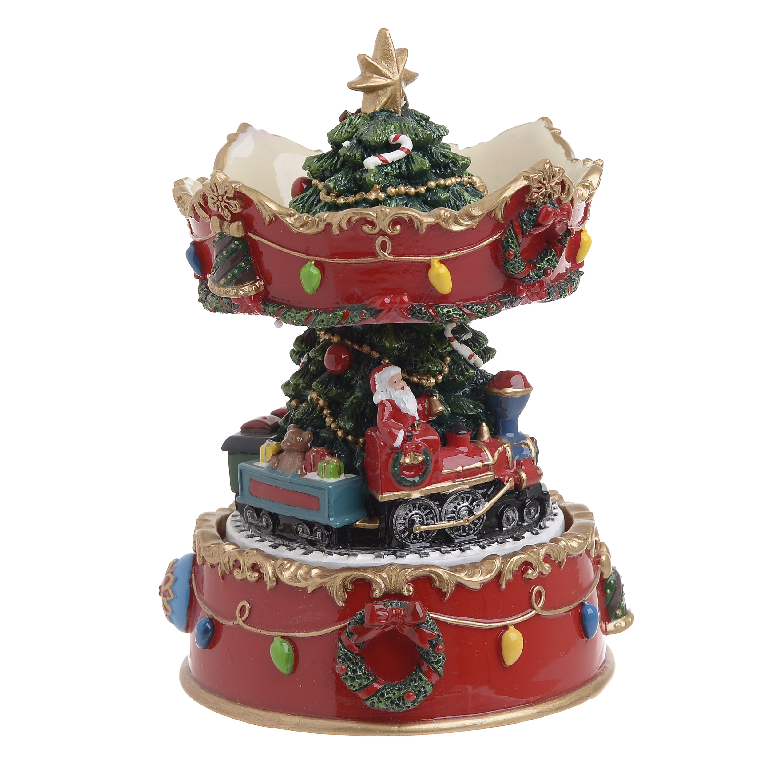 2870305.0105 КАРУСЕЛЬ С ДВИЖУЩИМИСЯ ФИГУРКАМИ И МУЗЫКАЛЬНЫМ МЕХАНИЗМОМ TO4ROOMS  - Вид №1