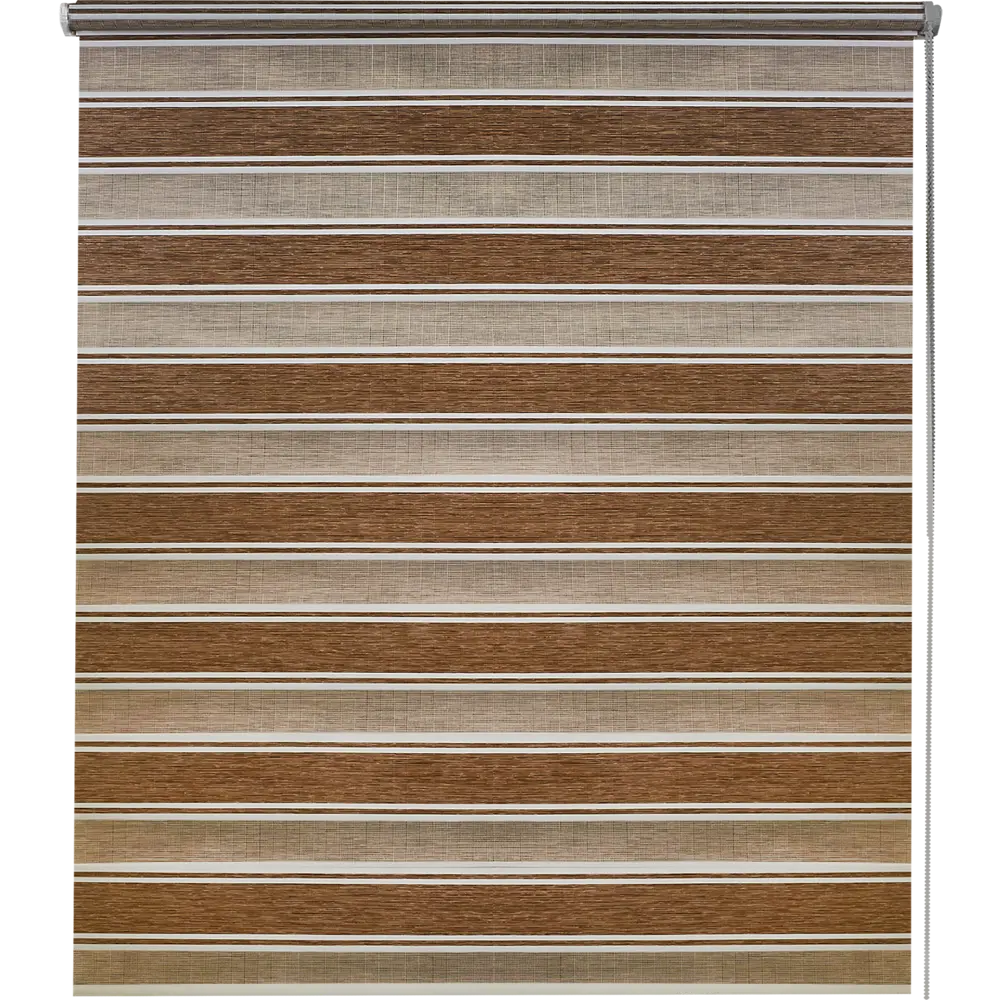 Штора рулонная день-ночь Дэли 80x160 см коричневая 84421739 STLM-2141201 MIAMOZA - Вид №1