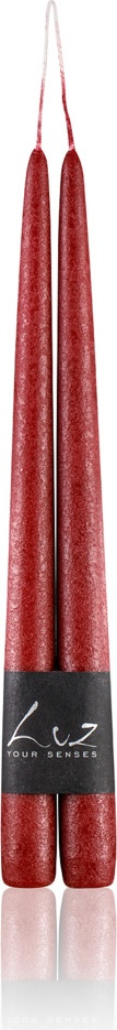 10574020 Luz your senses Набор свечей Luz your senses "Рустик" 30см, 2 шт (бордо) Парафин 
