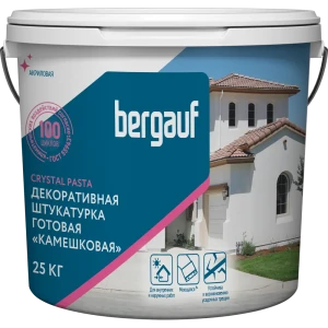 Штукатурка декоративная  Crystal Pasta цвет белый 25 кг