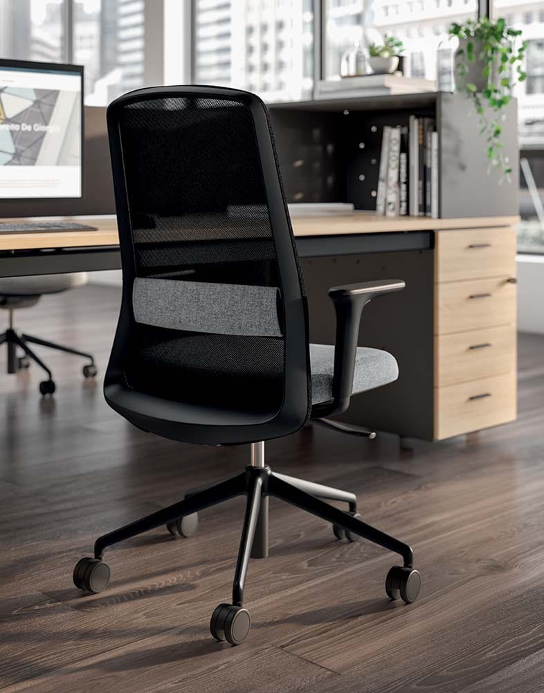 Вращающееся офисное кресло с колесами Quadrifoglio Group дизайн-офис ARCH-00073161 - Вид №2