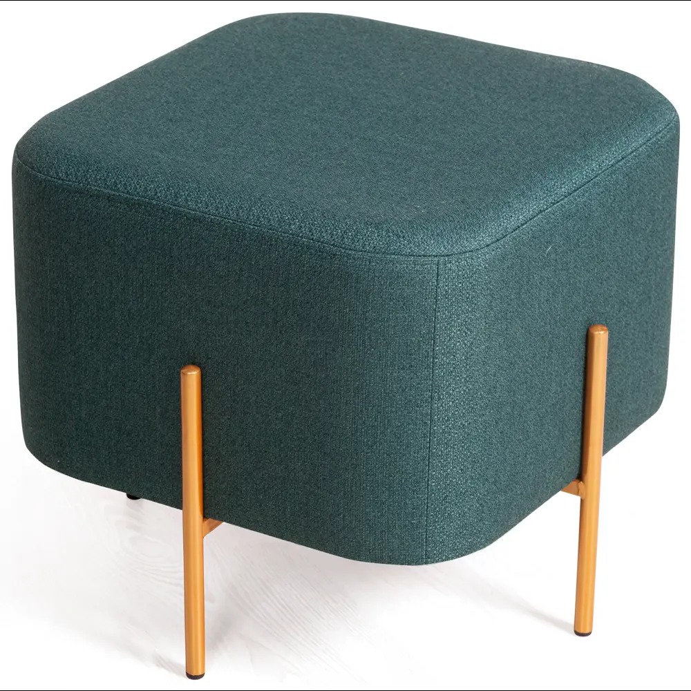 Santreyd Пуф Эрик - компактный табурет с мягким сиденьем в сине-зеленом цвете 86149899 STLM-0066503 - Вид №2