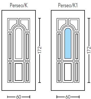 ROYAL PAT Накладка для бронированных дверей из алюминия и стекла Aluform® novecento sun-id-1365926 - Вид №3