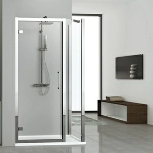 Двери в нишу 150 см KUADRA G+1F Novellini KUADRA