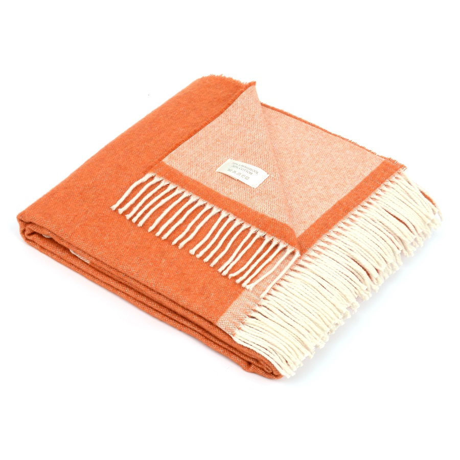 Плед Morfeo, 130х180 см, оранжевый MARZOTTO MORFEO3100 - Вид №3