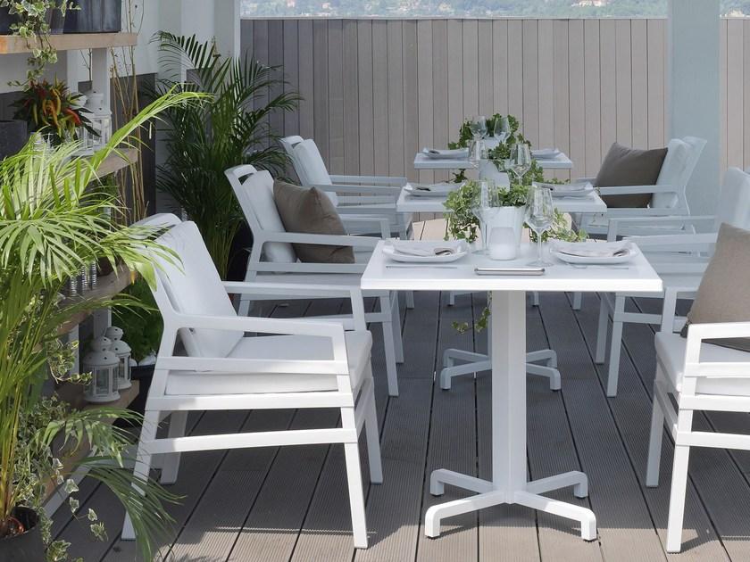 Nardi Алюминиевый садовый стол с порошковым покрытием и основанием 4 звезды sun-id-1457453 - Вид №2