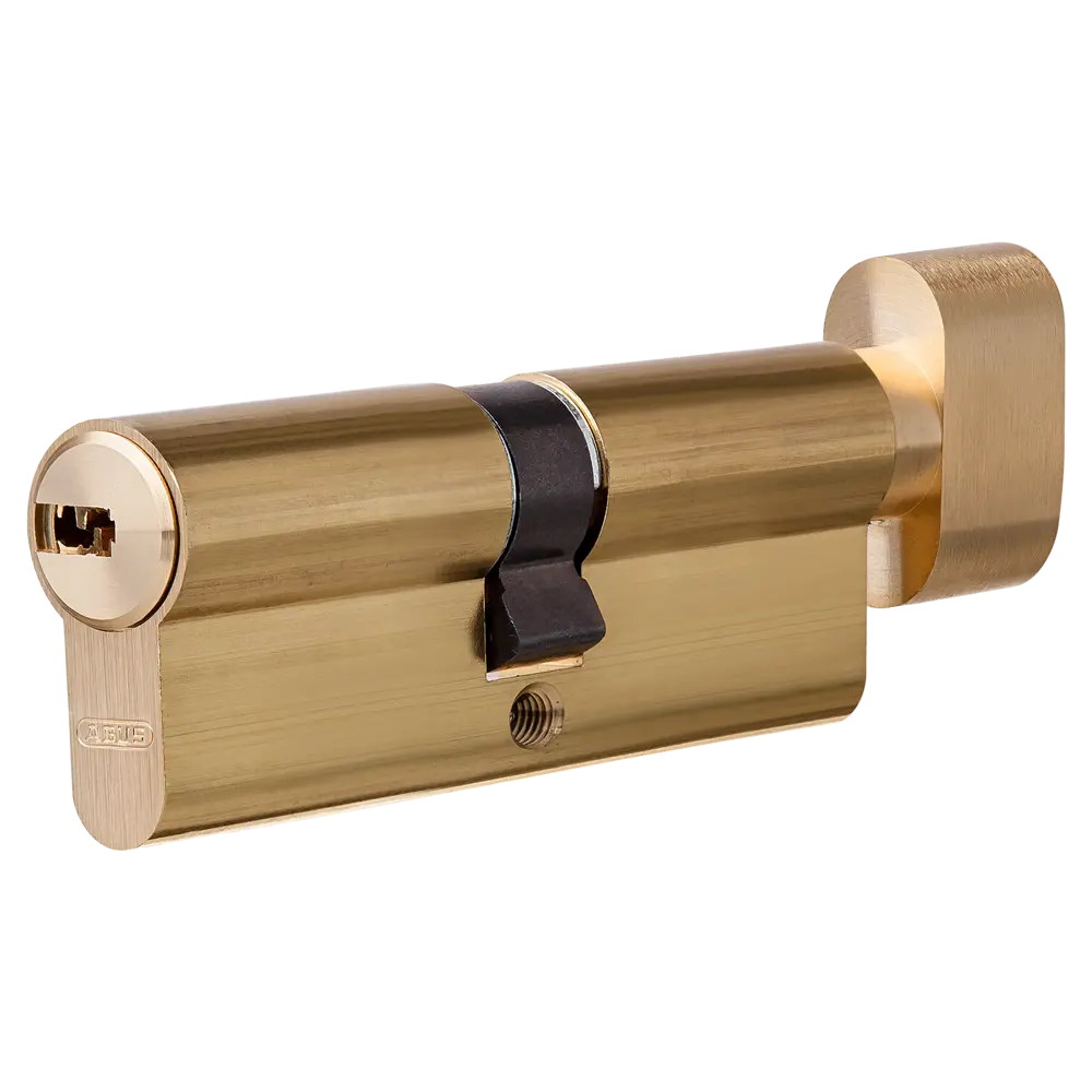 Цилиндр Abus 35х35 мм, ключ/вертушка, цвет золото 82389981 STLM-2096923 D6