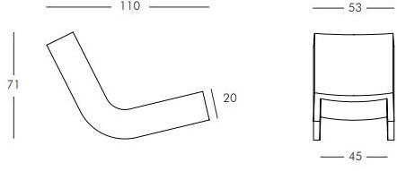 SLIDE Садовое кресло-качалка из полиэтилена sun-id-1472568 - Вид №6