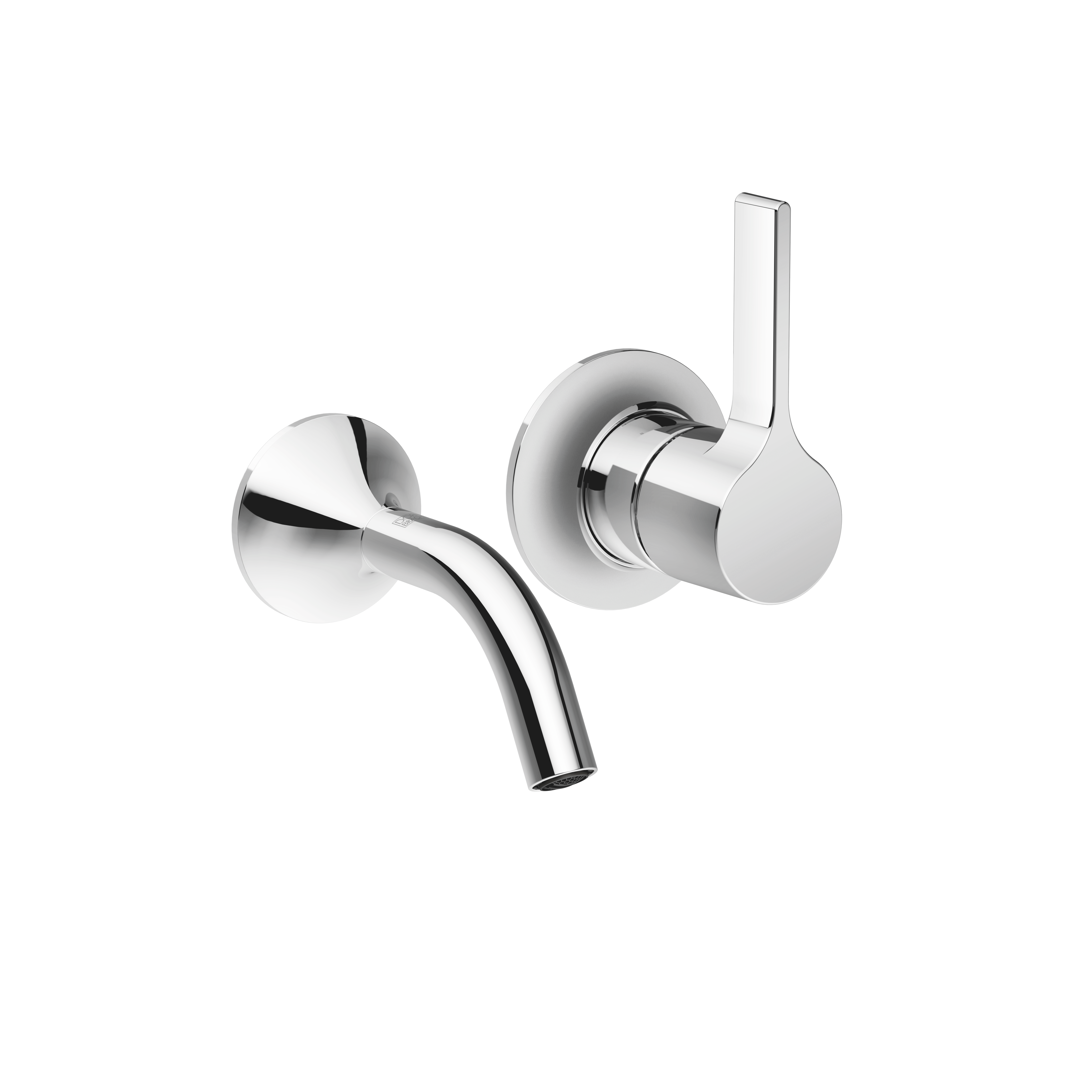 VAIA Смеситель для раковины, однорычажный, настенный, без донного клапана - Хром 36867809-00 DornBracht