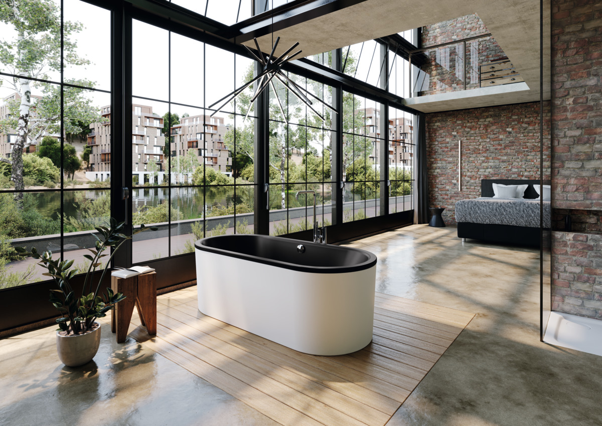 Ванна KALDEWEI Сталь эмалированная 111-7 294 черный матовый 100 111-7294 - Вид №7