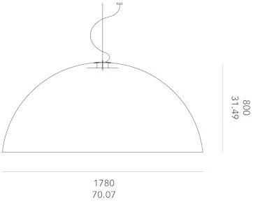 Eden Design Светодиодный подвесной светильник из абс °sphere sun-id-1387538 - Вид №8
