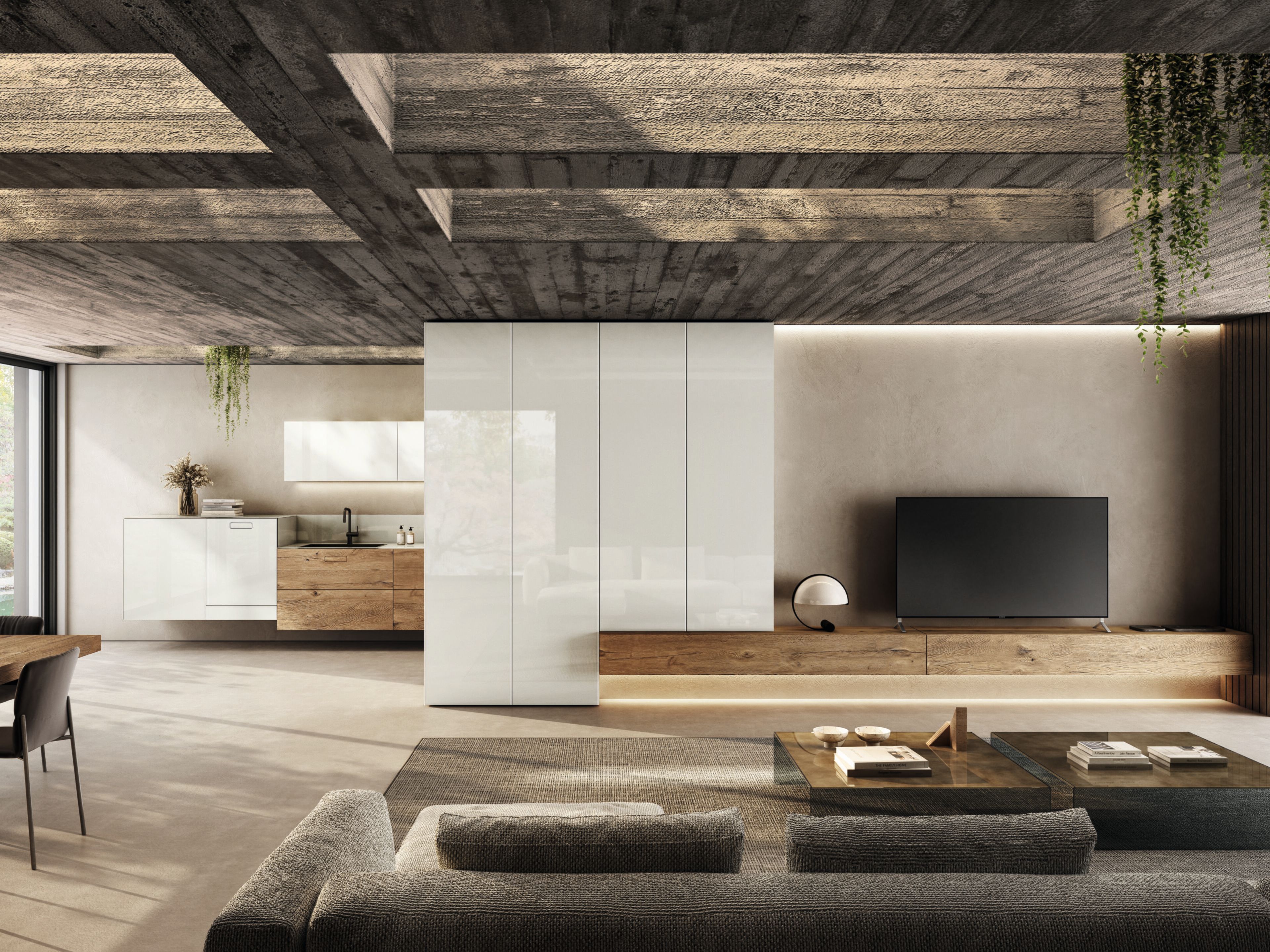 Линейная секционная кухня Lago 36e8 ARCH-00126983