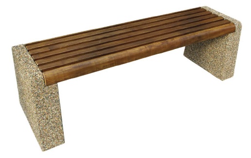 11559 ЕВРО 5, скамья из бетона LAB.Space  - Вид №2