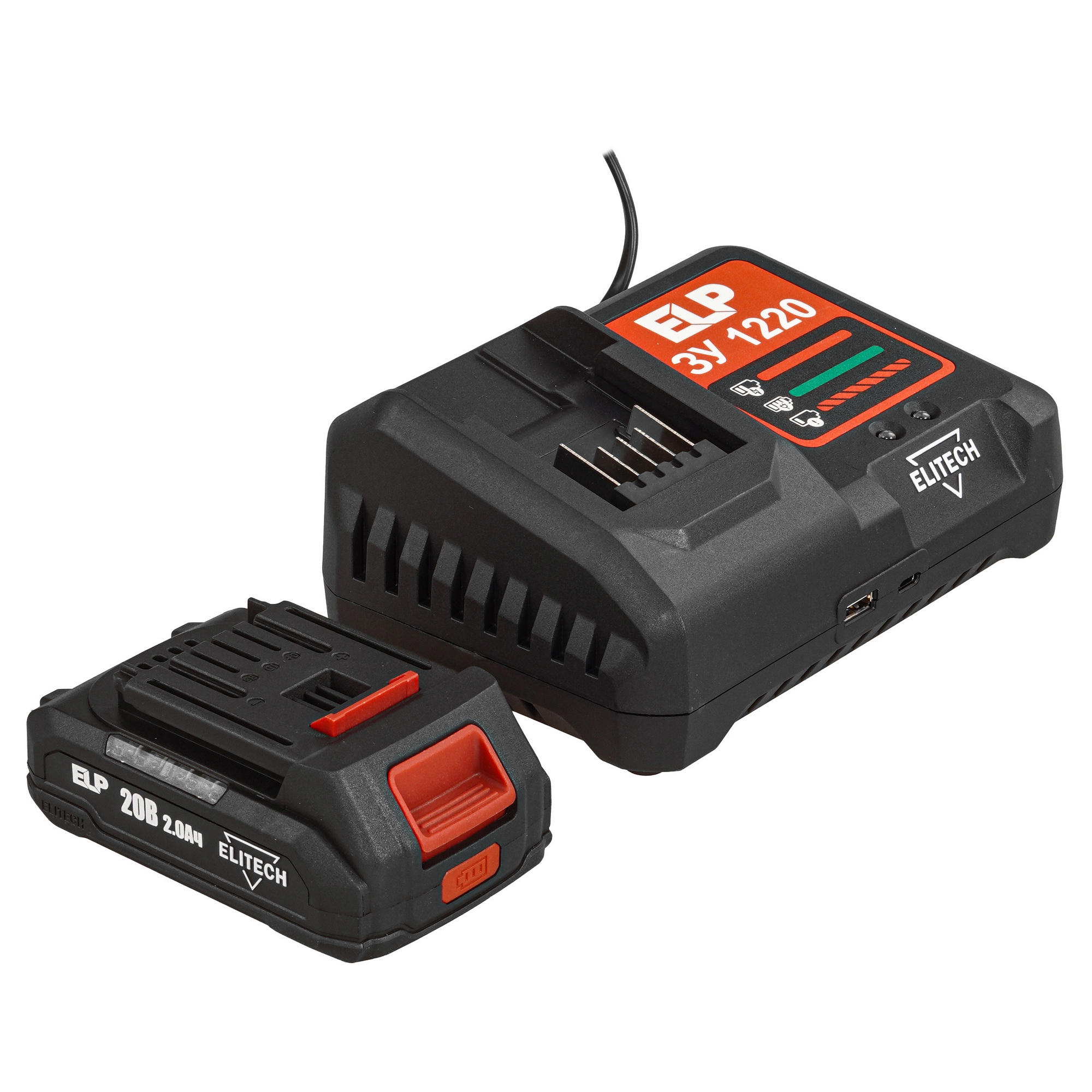 Дрель-шуруповерт Elitech ДА 20УБЛ2 9205806 STDN-0059574 - Вид №6