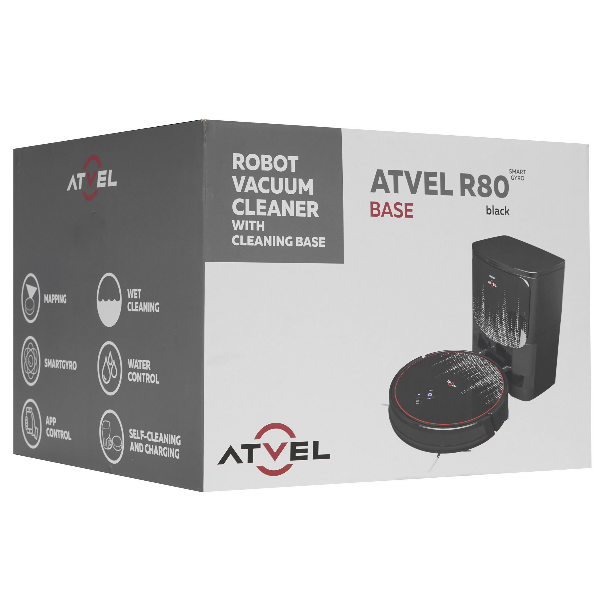 9061623 Робот-пылесос Atvel R80 черный STDN-0088518 - Вид №10