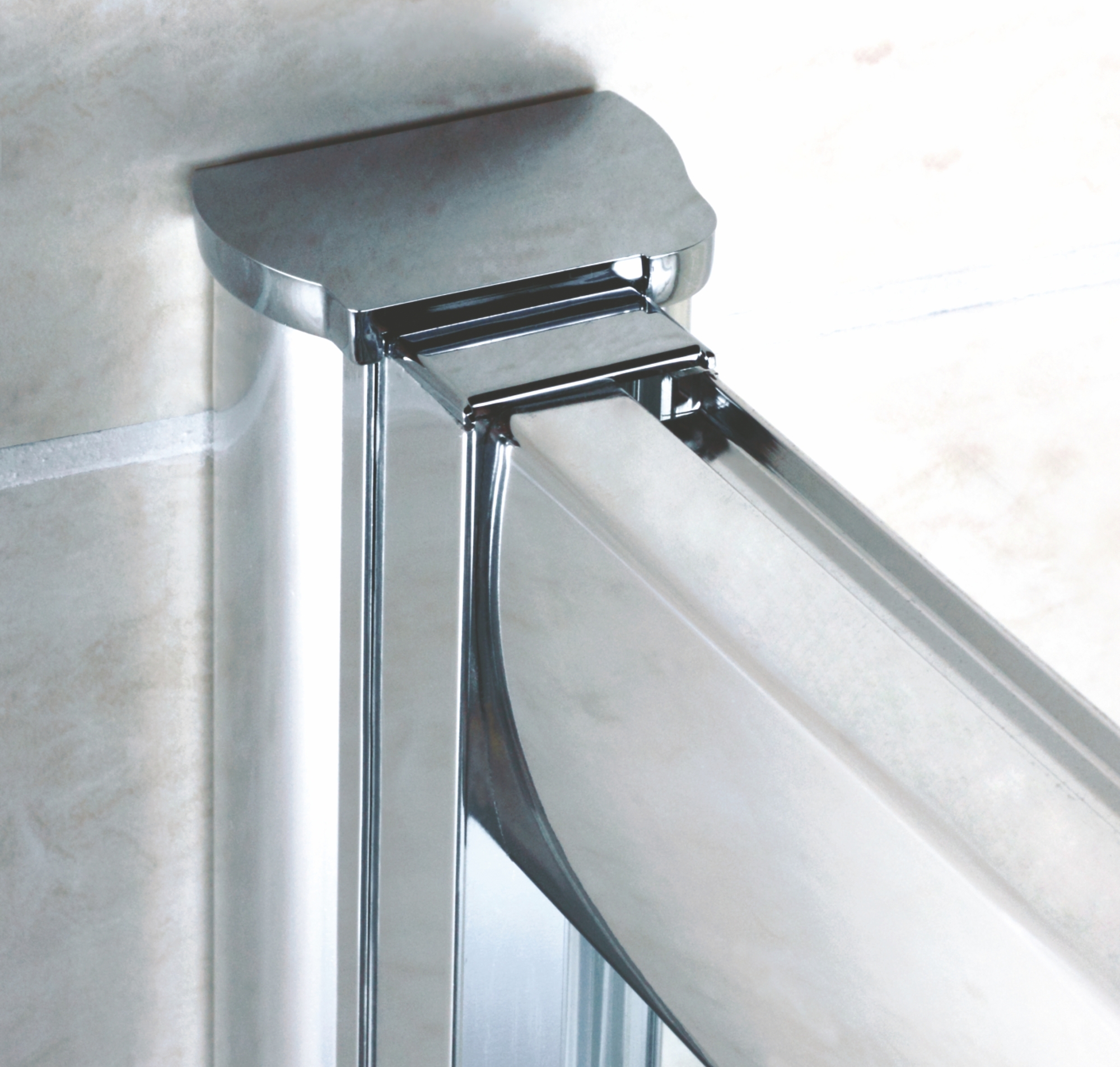 Душевая дверь в нишу CEZARES PRATICO-BF-1-130-C-Cr - Вид №3