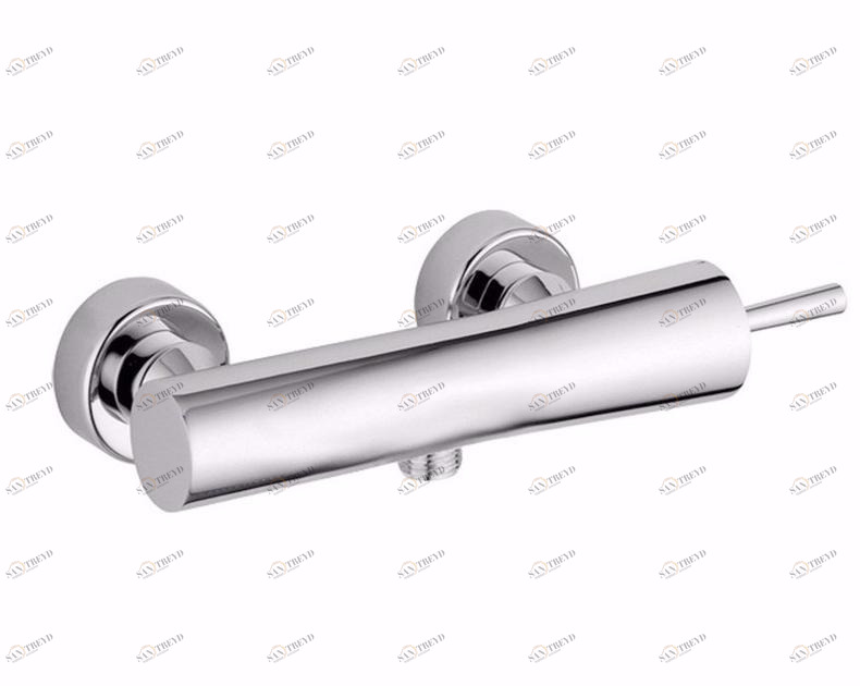 Rubinetteria Giulini Металлический смеситель для душа с одной ручкой в ​​современном стиле на 2 отверстия Quack F9108