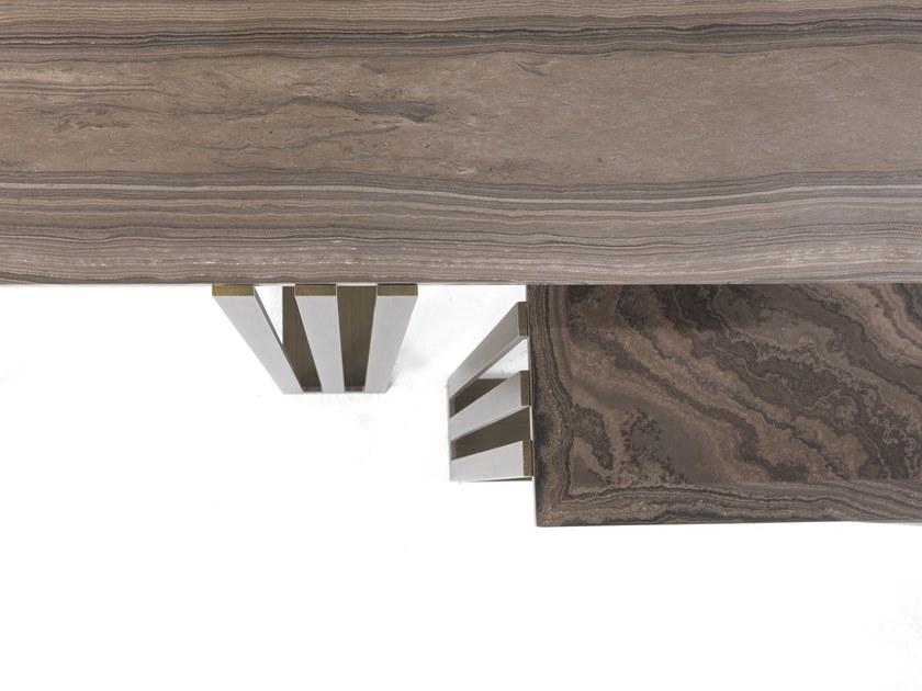 ETRO Home Interiors Прямоугольная металлическая консоль Klee sun-id-1345305 - Вид №3