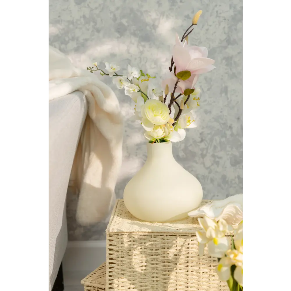 Ваза Эскейп декор айвори EVIS STLM-2154147 - Вид №3