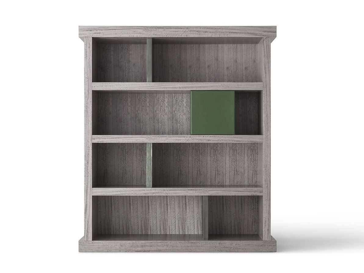 Отдельно стоящий книжный шкаф из эвкалипта OAK Metronome ARCH-00097254