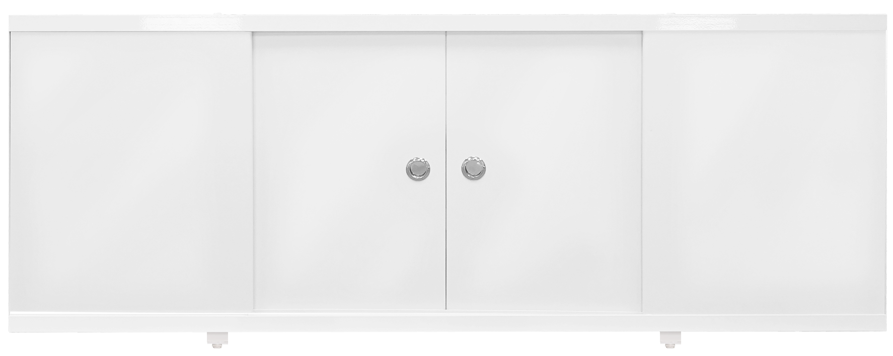 89139534 Экран-купе под ванну фронтальный 169 см цвет белый лед Экран купе STLM-0078951 МЕТАКАМ 