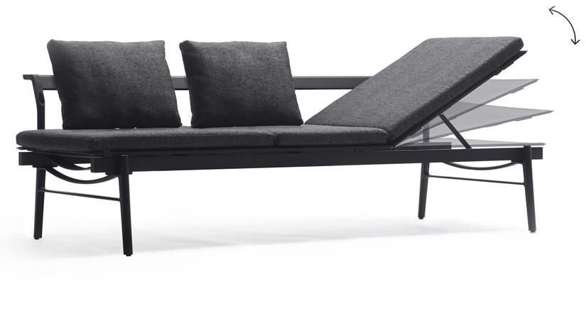 Extremis Садовый диван / садовая кушетка из batyline® sun-id-1368100 - Вид №1