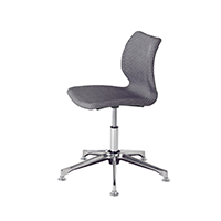 Uni 558M-DP Кресло вращающееся с 5-ю направлениями, алюминиевая рама. Обивка из полипропилена. Et al. Uni