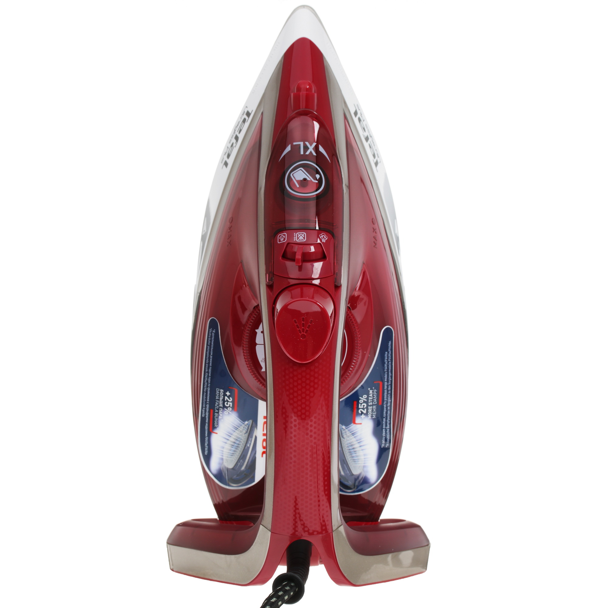 1695544 Утюг Tefal Ultragliss Plus FV6810E0 красный STDN-0134750 - Вид №1