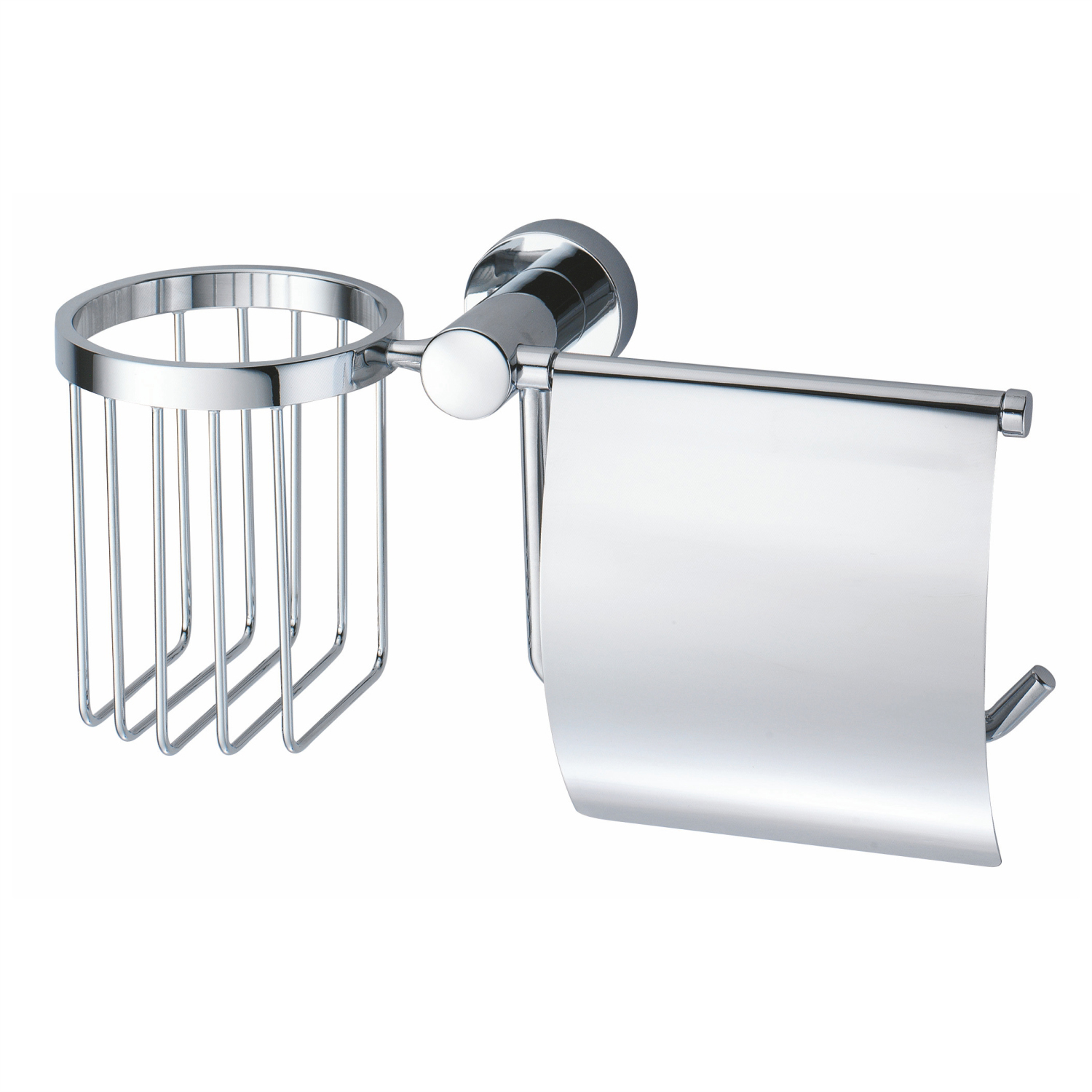 K-9459 Donau Держатель туалетной бумаги и освежителя WasserKRAFT Donau K-9400  - Вид №1