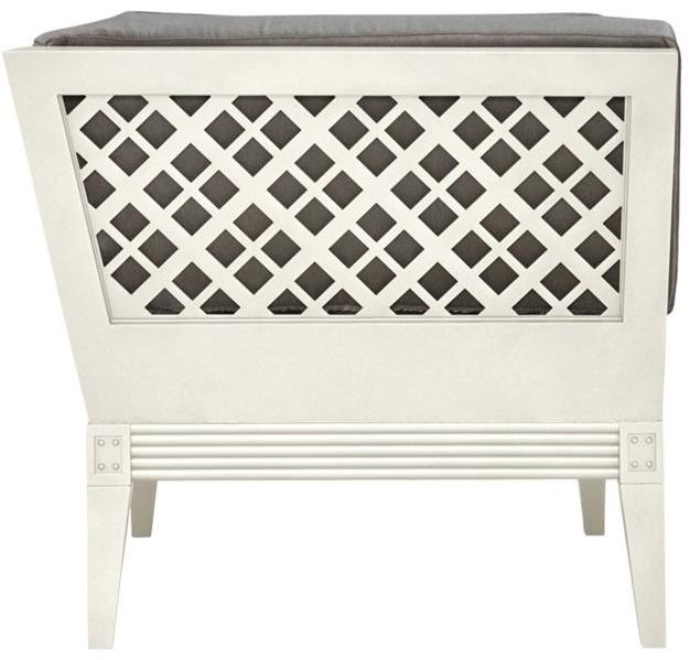 JANUS et Cie Кресло Club из алюминия с подлокотниками Quadratl sun-id-1381517 - Вид №2