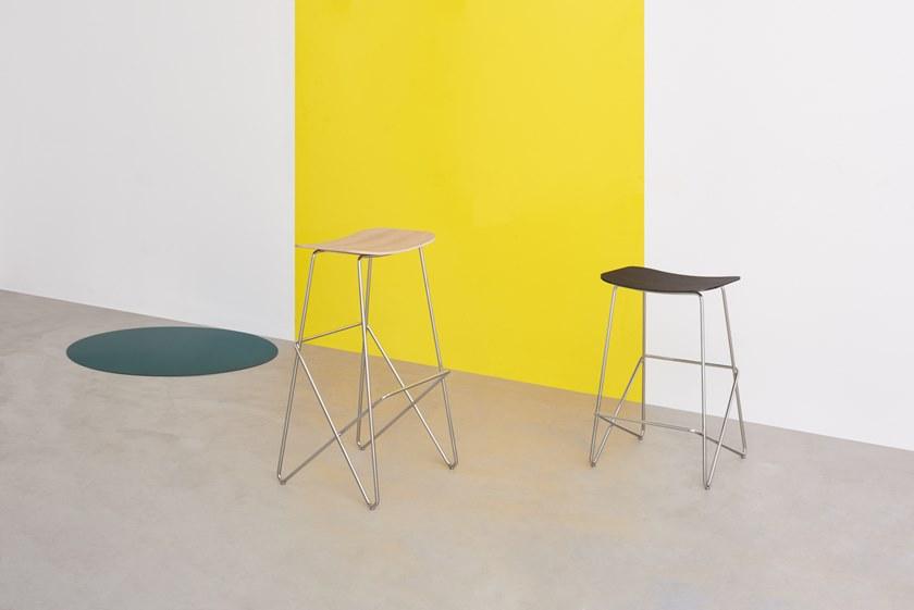 Desalto Стул из стали с подставкой для ног sun-id-1454261 - Вид №2