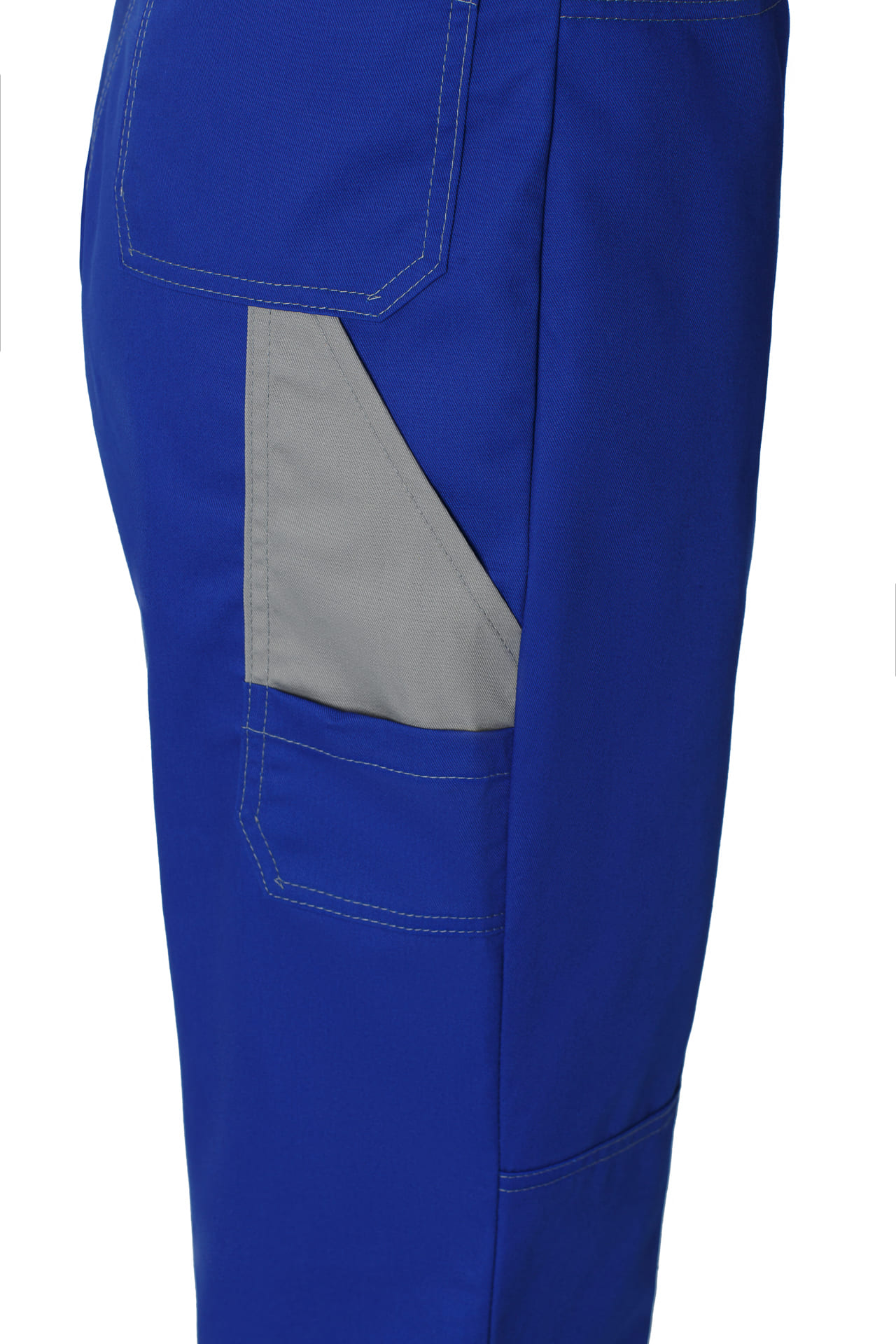 65194 Костюм "Профессионал" женский василек-светло-серый  Летняя спецодежда  размер 44-46/158-164  - Вид №11