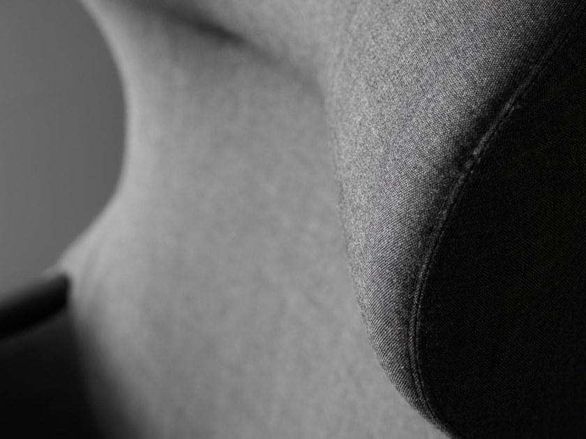 PIAVAL Кресло из ткани с подлокотниками с высокой спинкой Cameo | contract 100-62/3 - Вид №4