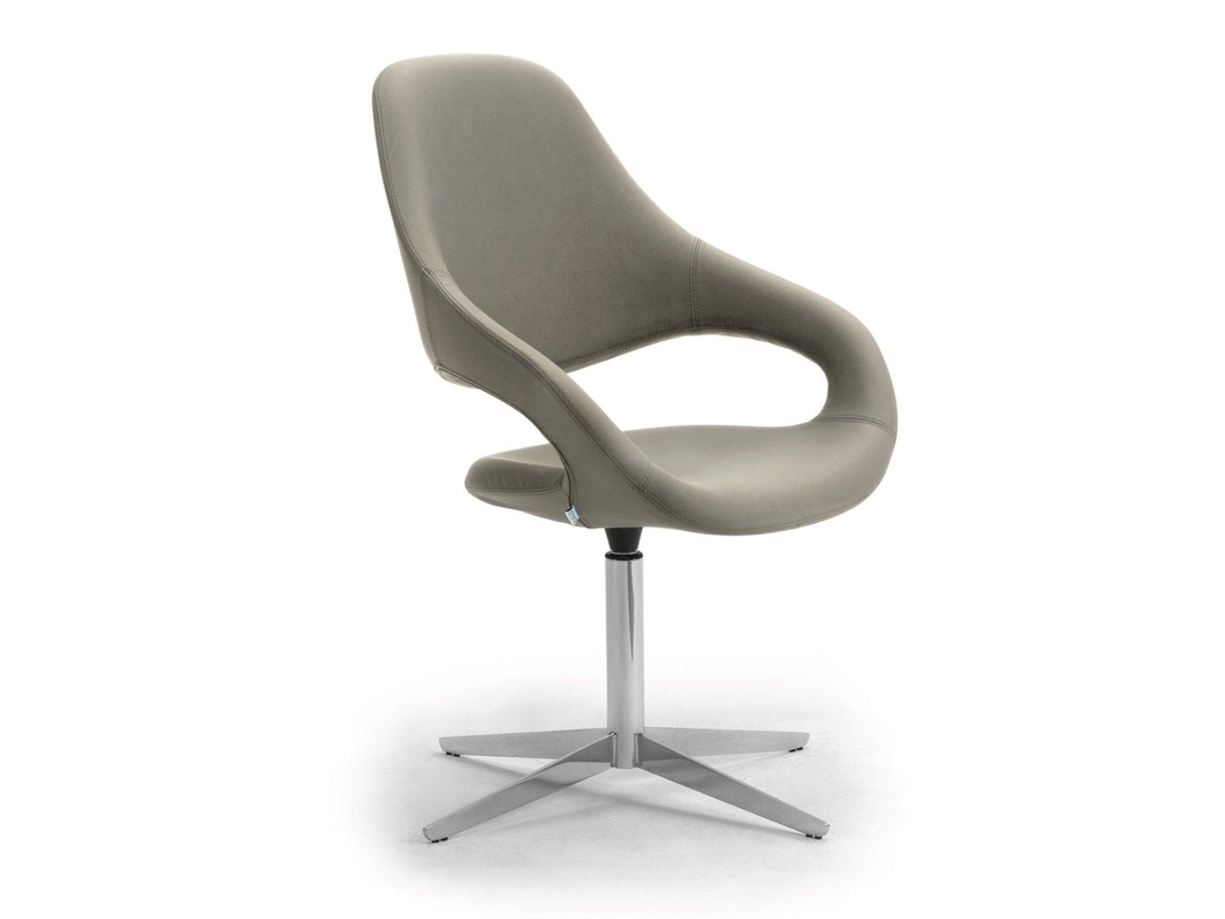 Спицевое кресло из искусственной кожи с подлокотниками Leyform Samba ARCH-00043613