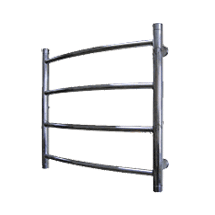 Полотенцесушитель водяной ТЕРА Лидер 320х600 угловой нар.р. 1 (4п)  (21-14) с кронш. Лидер 219111