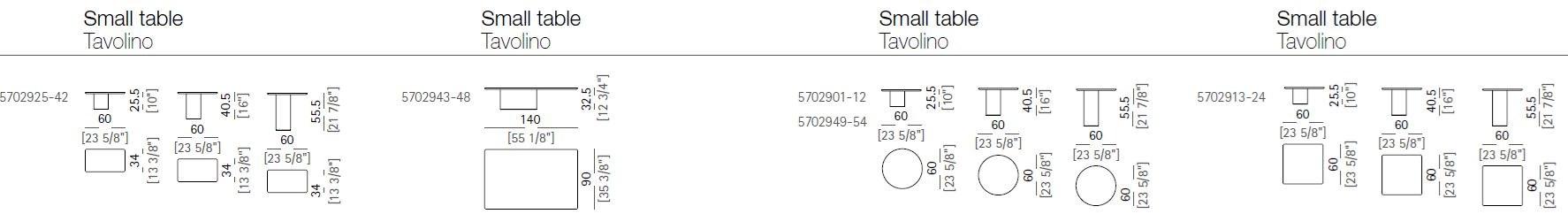 Arketipo Круглый журнальный столик из камня sun-id-1488380 - Вид №3