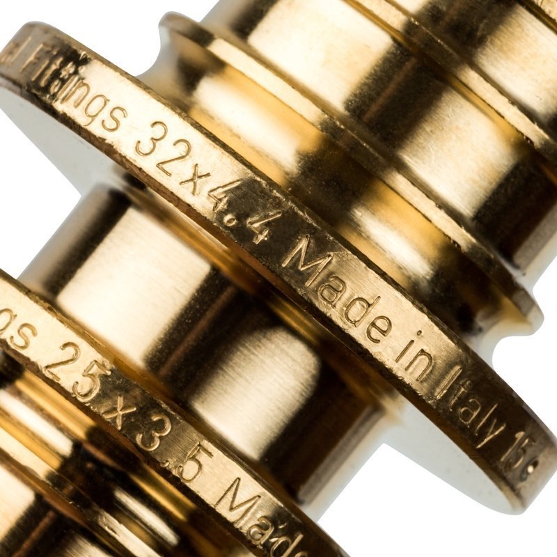 Муфта переходная 32x25 аксиальная для труб из сшитого полиэтилена STOUT SFA0004003225 - Вид №3