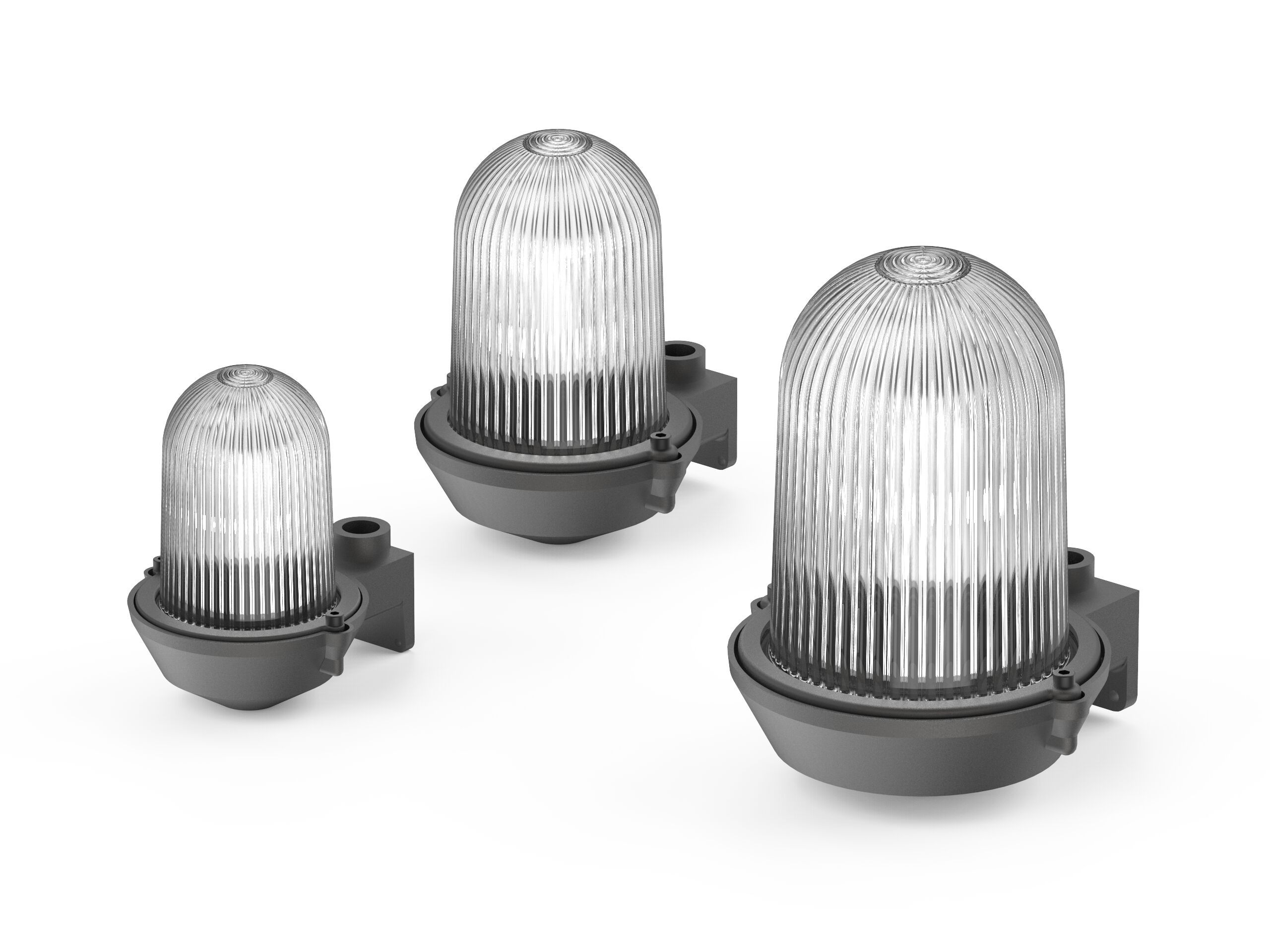 Анодированный алюминиевый настенный светильник Genuit Graphite ARCH-00129441 - Вид №8