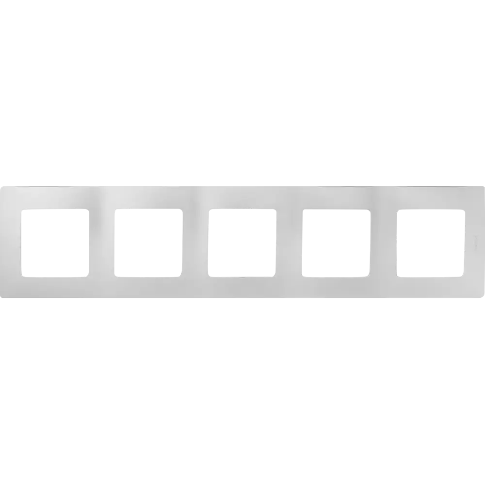 Legrand Etika: Алюминиевая рамка для розеток на 5 постов 17356994 STLM-0008033