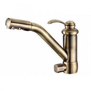 Zorg ZR 400 KF-47 Br Смеситель для кухни Zorg 210х225