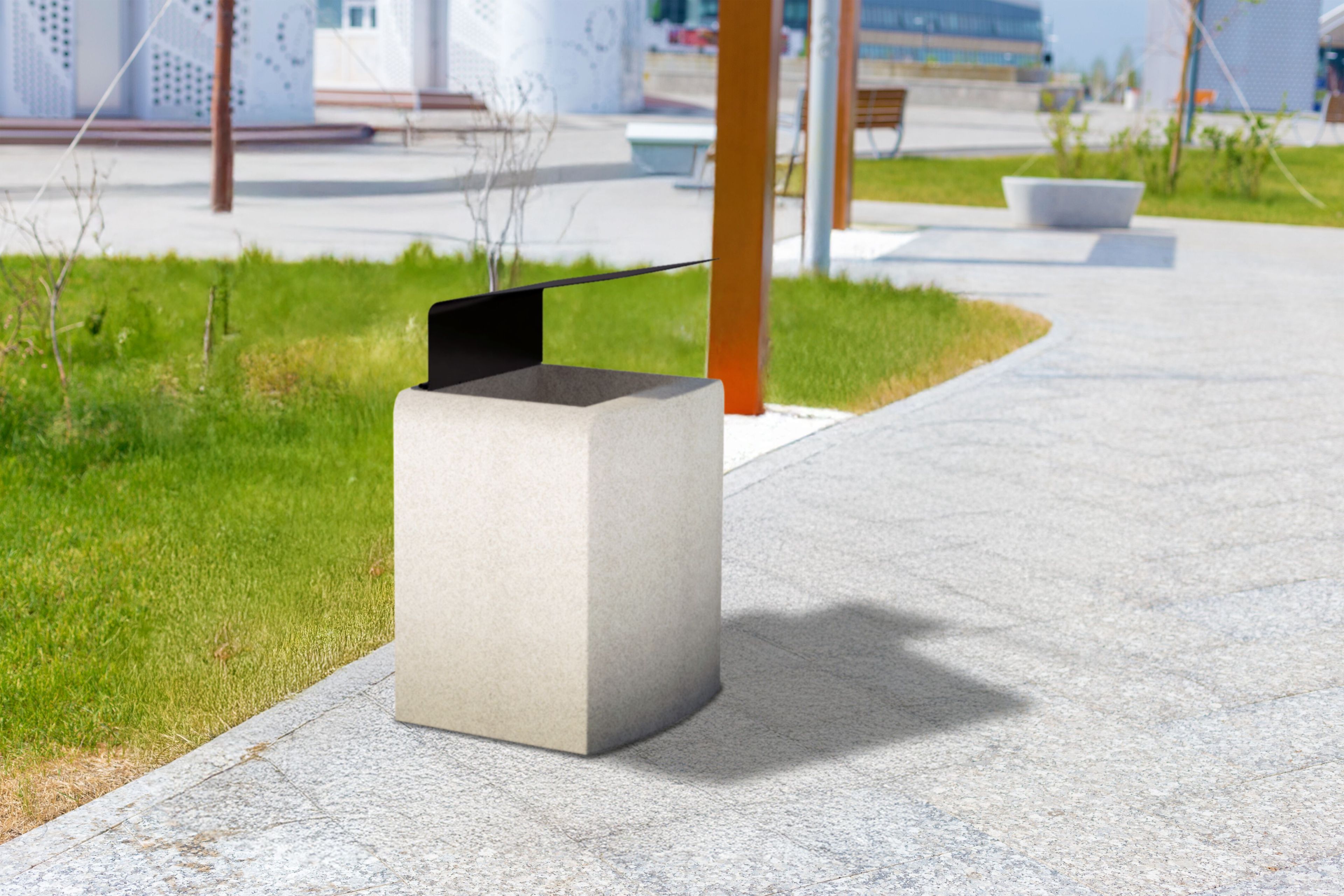 Бетонные стойки для мусора Studio Città STONE ARCH-00131360 - Вид №1