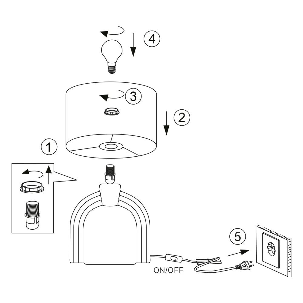 Настольная лампа Rivoli Bella 7068-502 цвет зеленый STLM-2119433 - Вид №12