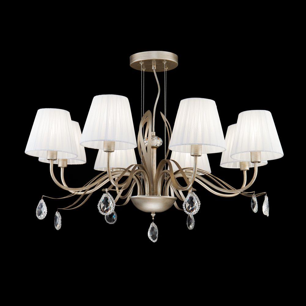 Подвесная люстра Freya Nicol FR2015PL-08S FREYA ДИЗАЙНЕРСКИЕ, NICOL 220550 Белый  - Вид №1