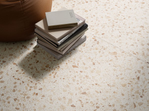 Пол / керамогранит с эффектом Венецианского терраццо