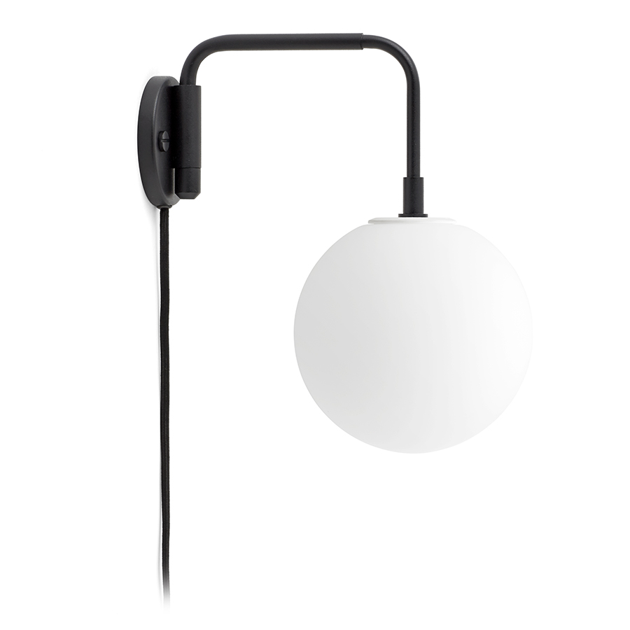 1960539 MENU Настенный светильник из штапеля Черный  - Вид №2